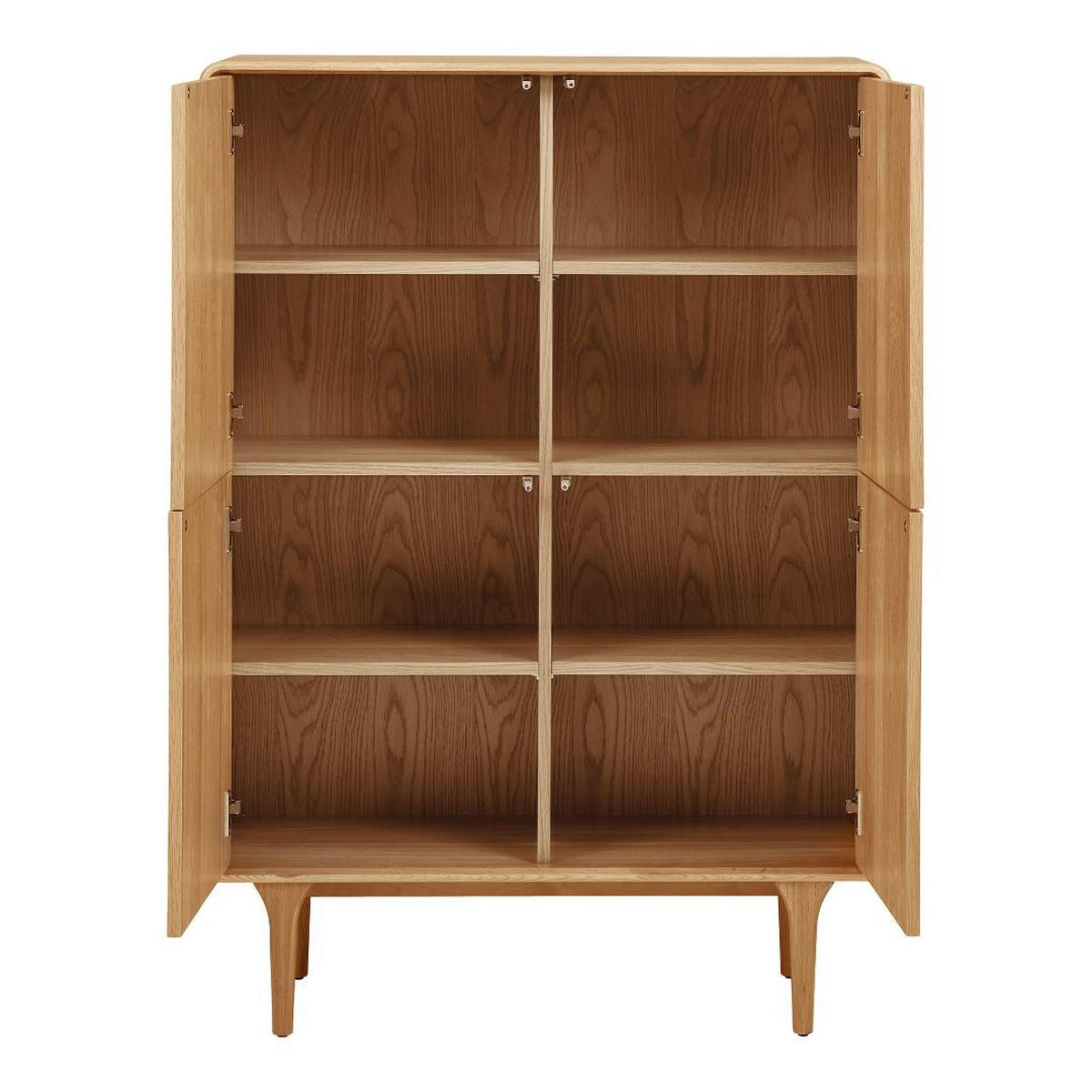 SIDEBOARD, Karna, Eiche, MDF, 40 x 100 x 140 cm - Eichefarben, Holzwerkstoff (40/140/100cm) - ebuy24