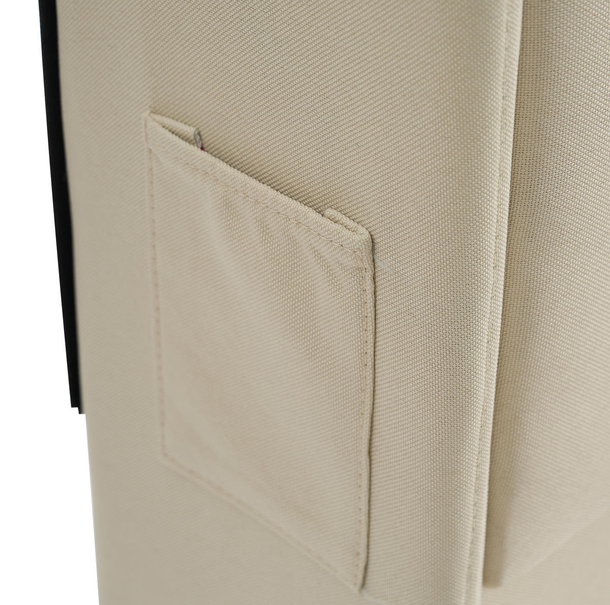 POLSTERBETT aus Leinen 140x200 cm Beige mit Bettkasten, LED-Beleuchtung und USB-C-Anschluss - Beige, Textil (140/200cm) - IVMEU