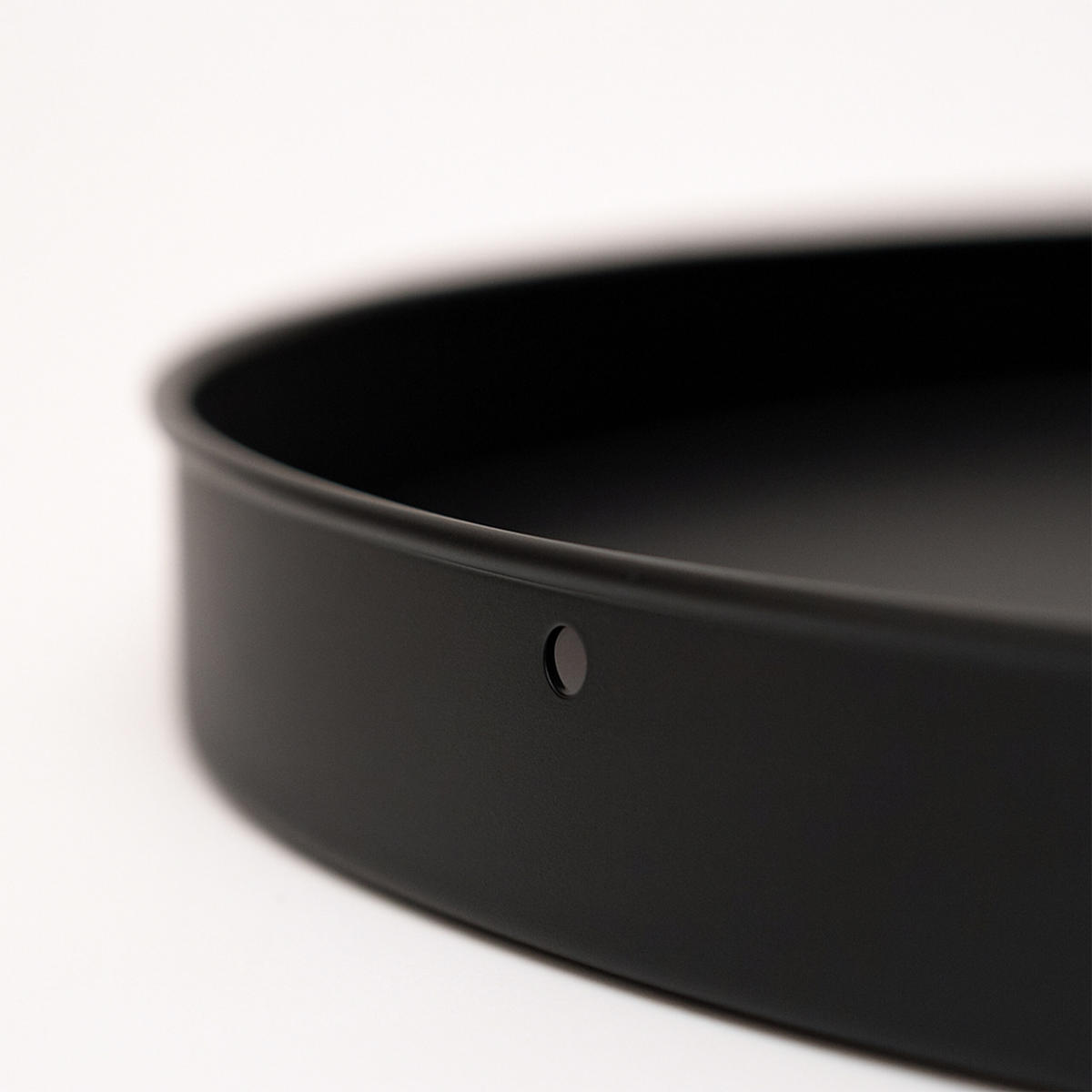 BODENPLATTE - Schwarz, Metall (50/3/50cm) - Relaxdays