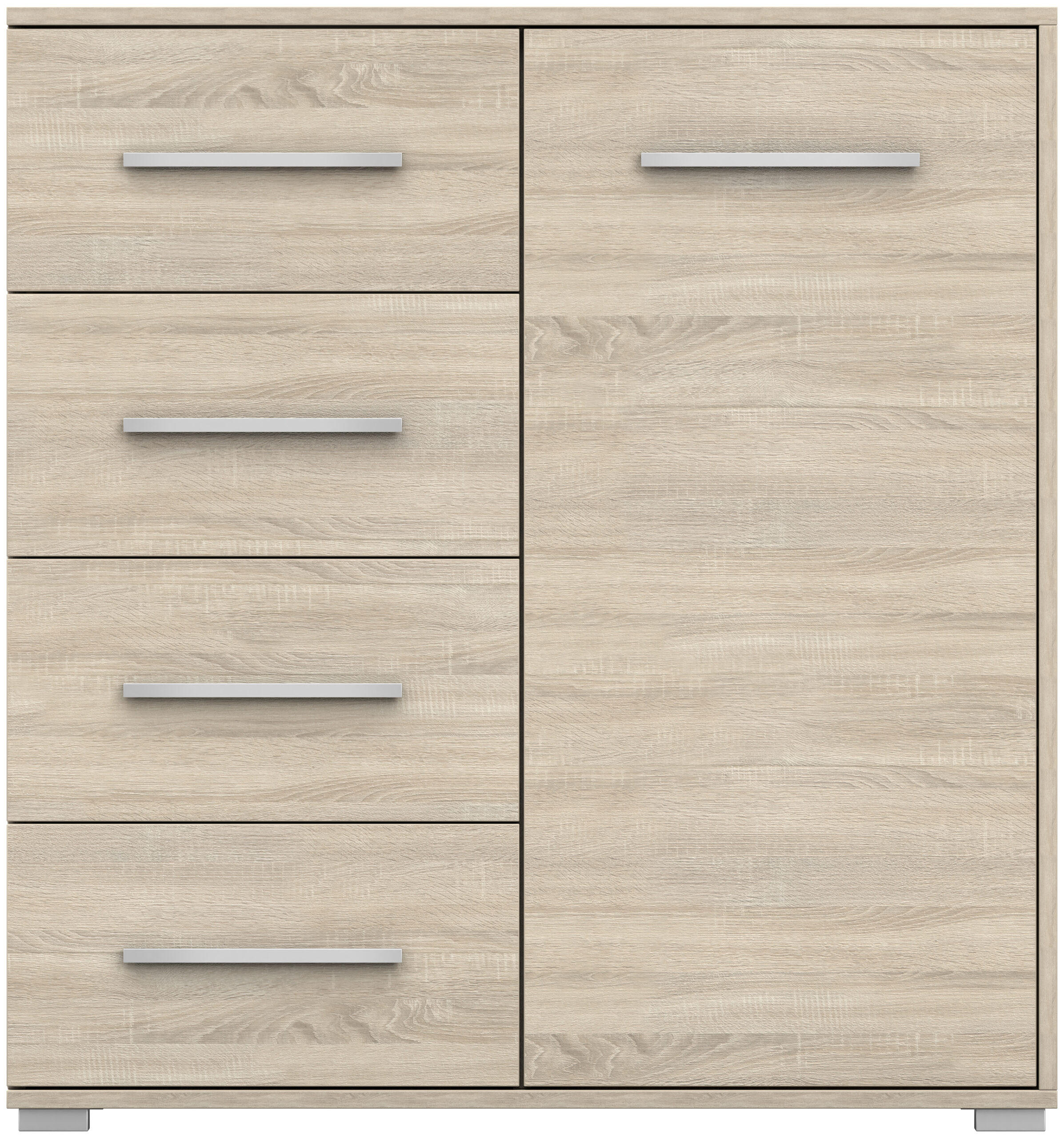 KOMMODE - Highboard IRYS MINI (sonoma) - Sonoma Eiche, Holzwerkstoff (90/95/45cm) - Möblo