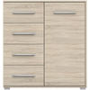 KOMMODE - Highboard IRYS MINI (sonoma) - Sonoma Eiche, Holzwerkstoff (90/95/45cm) - Möblo