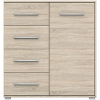 KOMMODE - Highboard IRYS MINI (sonoma) - Sonoma Eiche, Holzwerkstoff (90/95/45cm) - Möblo