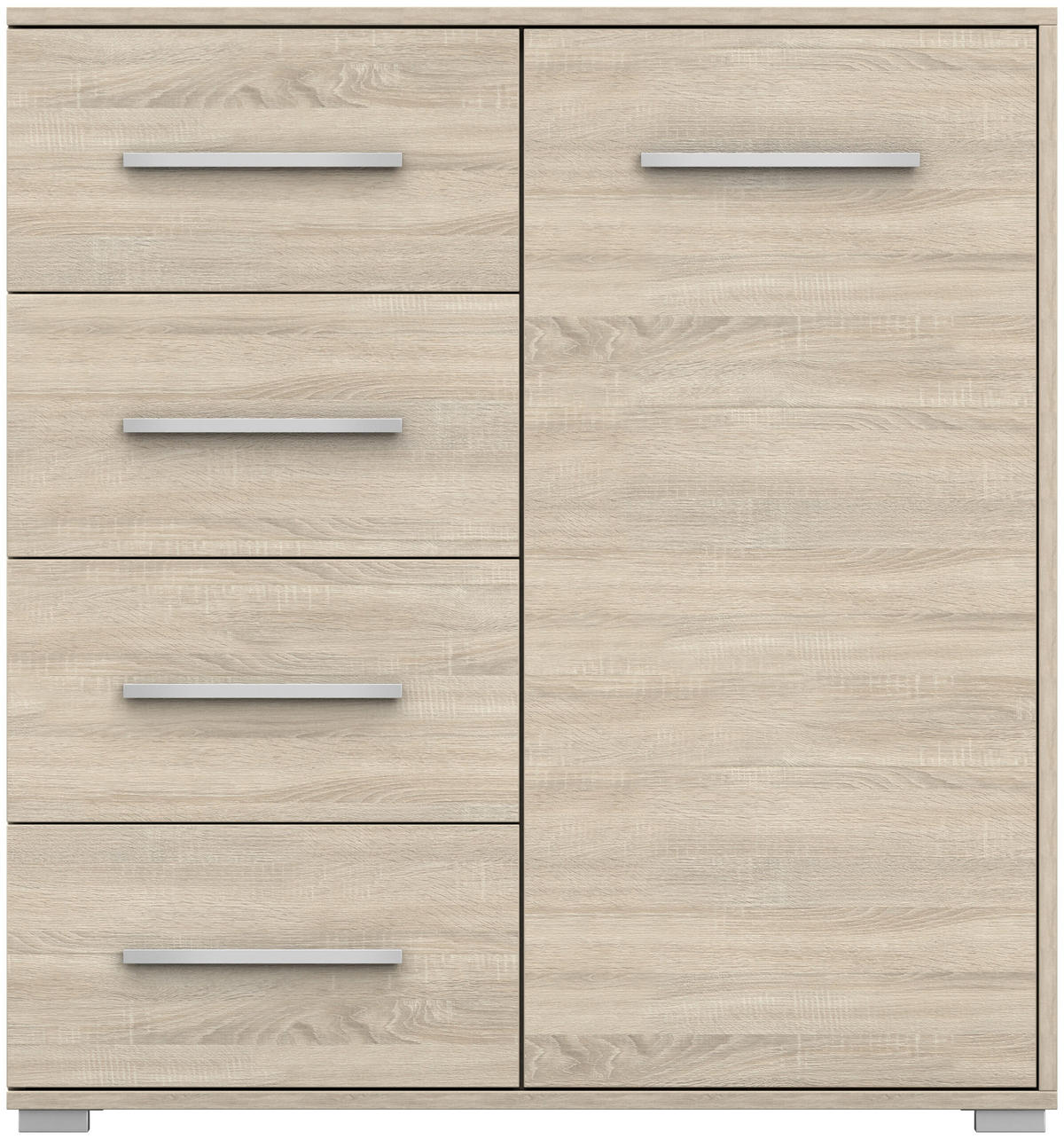 KOMMODE - Highboard IRYS MINI (sonoma) - Sonoma Eiche, Holzwerkstoff (90/95/45cm) - Möblo