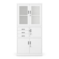 AKTENSCHRANK FILIP - Weiß, Metall (90/185/40cm) - Jan Nowak