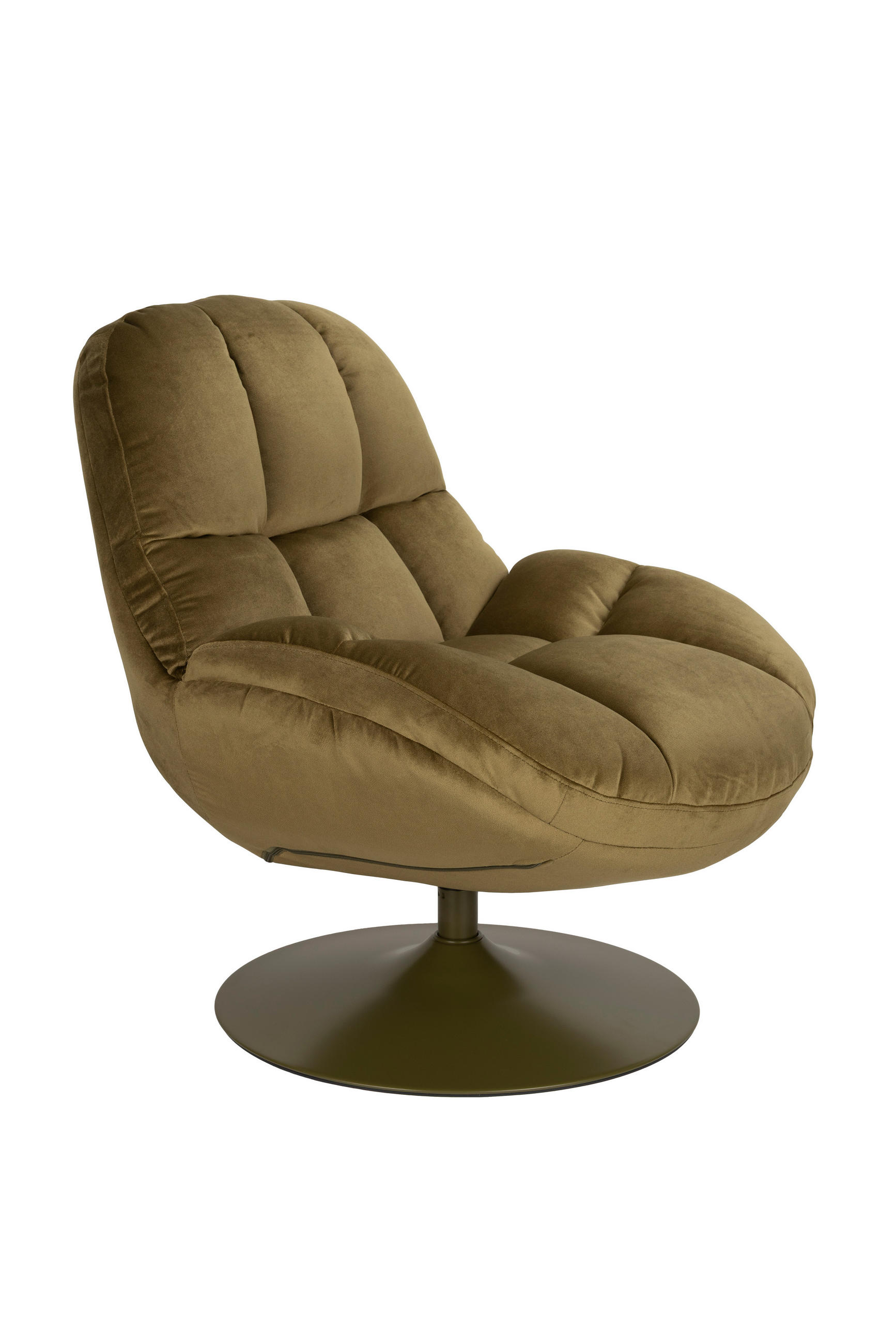 SESSEL Beefy - Grün - 84.5/76.5/84.5 cm - Grün, Textil (76.5/84.5/84.5cm)