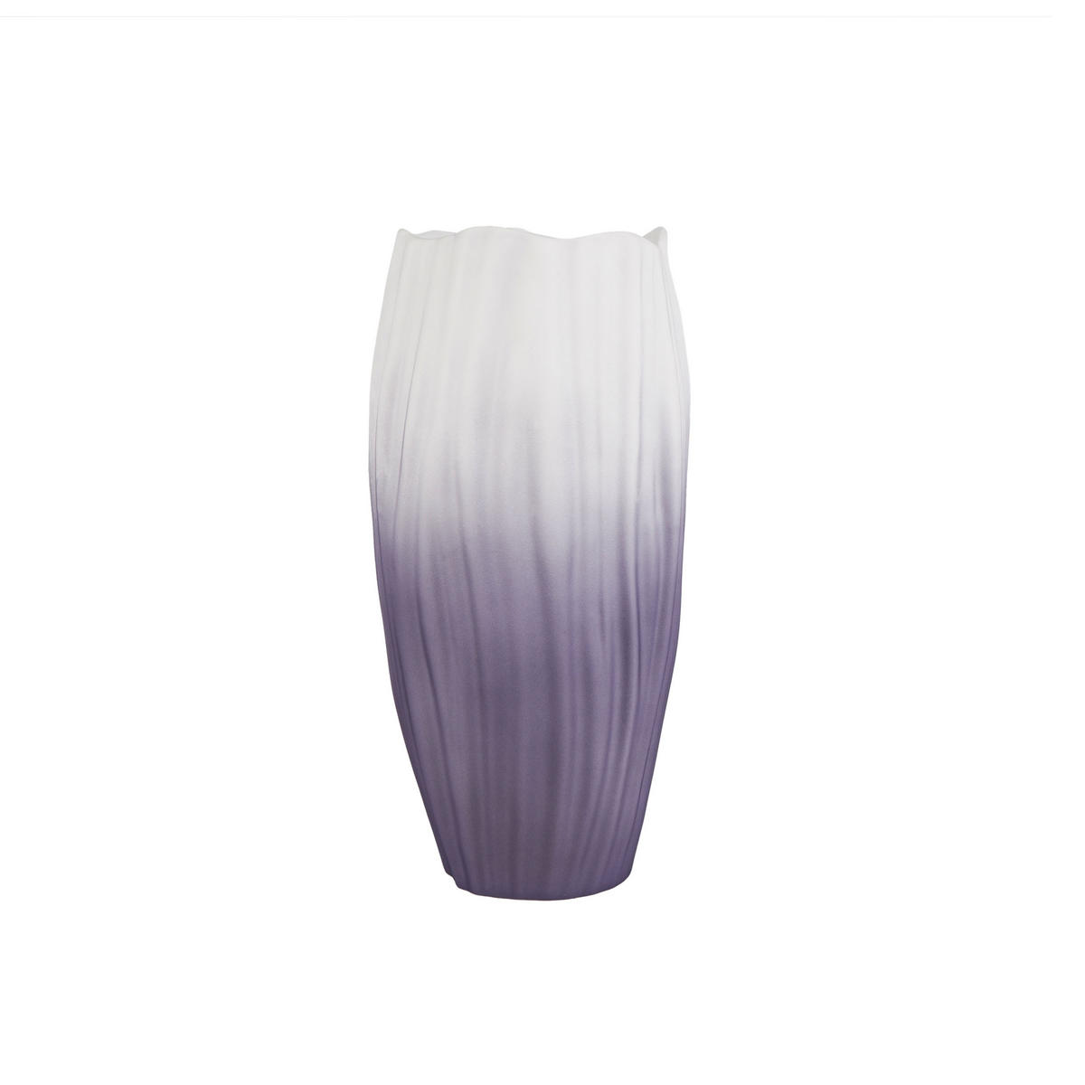 VASE Spirulina, Biskuit-Porzellan, lila, 20 cm - Violett, Keramik (20cm) - Goebel