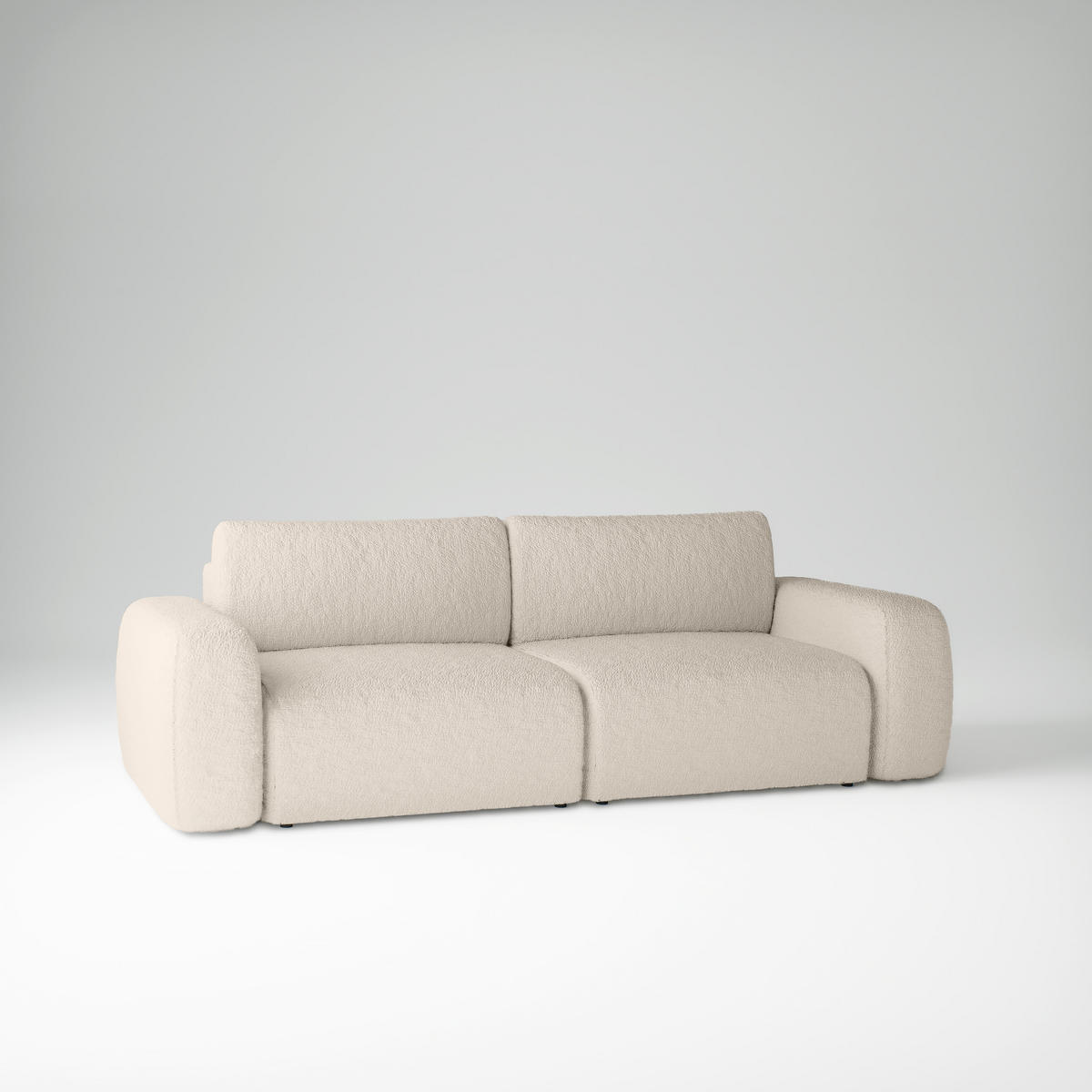 SCHLAFSOFA mit Bettkasten Varde Beige - Beige, Textil (255/85/105cm) - Fedve