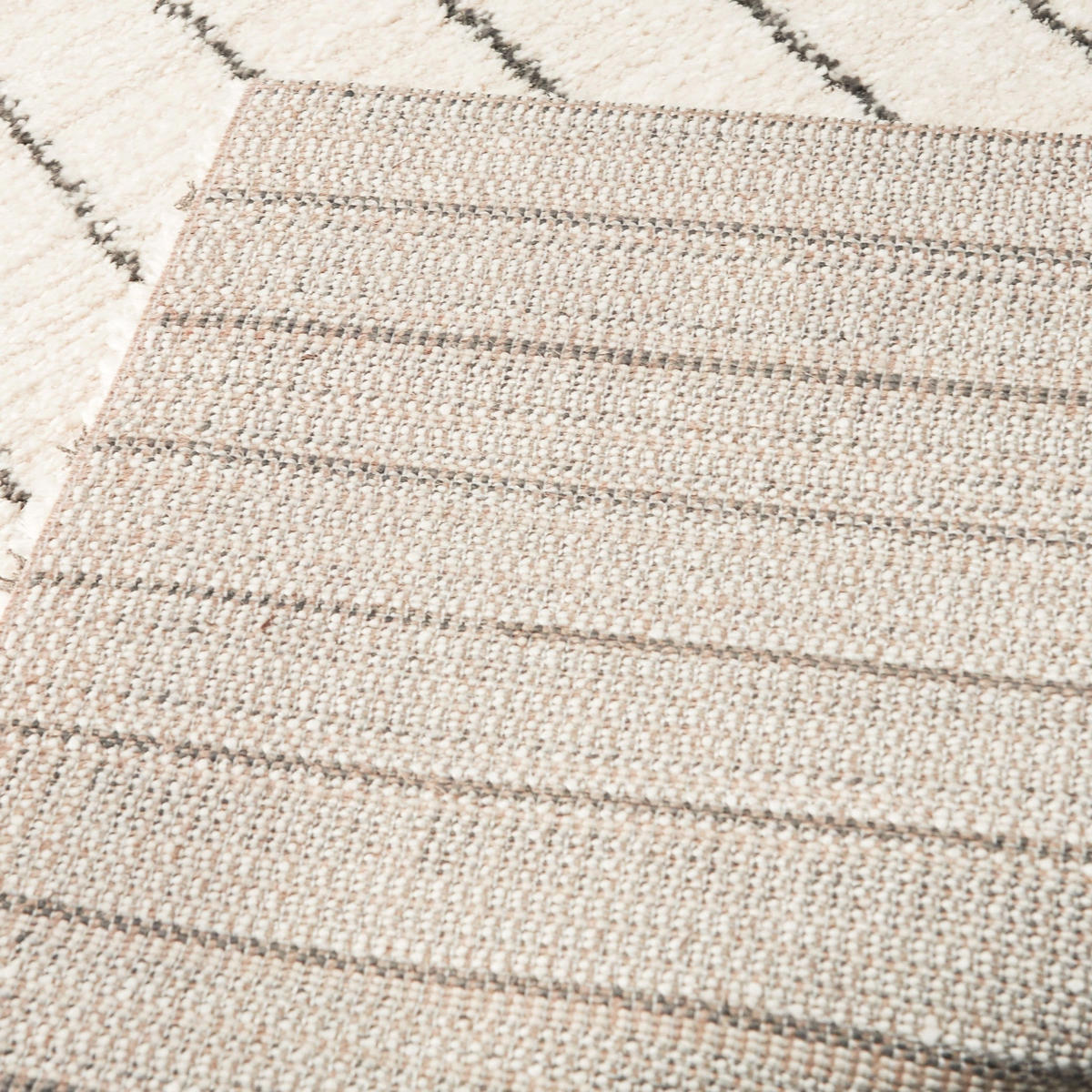 TEPPICH ultraweich designorientiert beige - Beige, Textil (160/230cm) - AFK Living