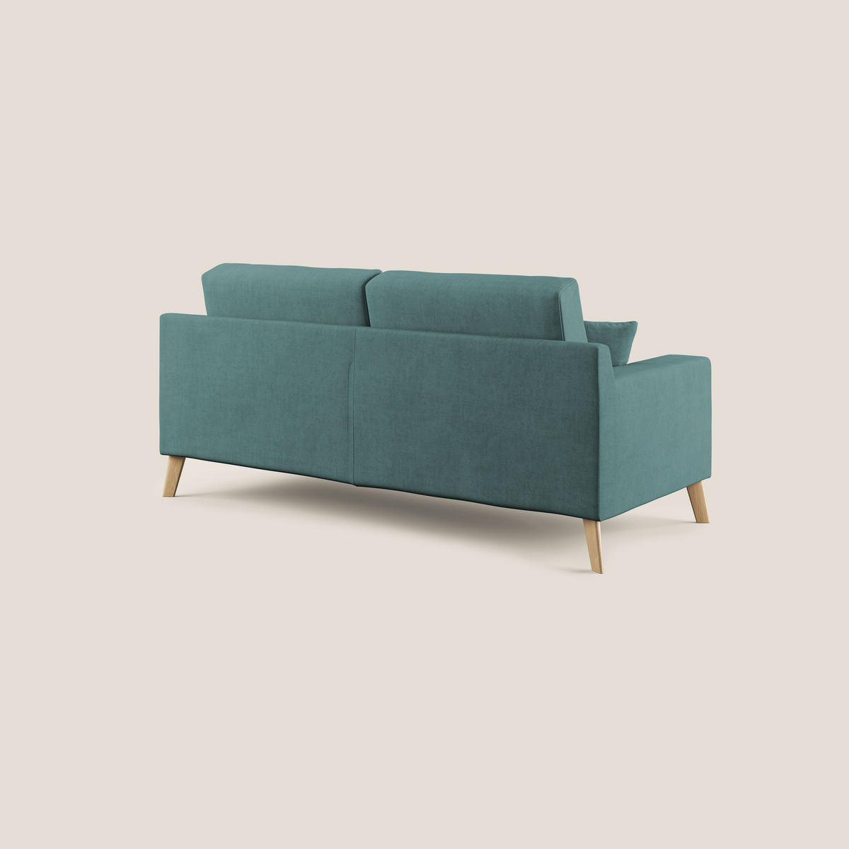 LINEARSOFA Danish - Petrol, Textil (186/95/91cm) - Divani.store