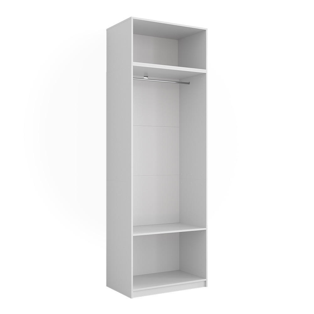 Vicco ŠATNÍ SKŘÍŇ Elmo Bílá 80 x 50 cm Sada 2 kusů
