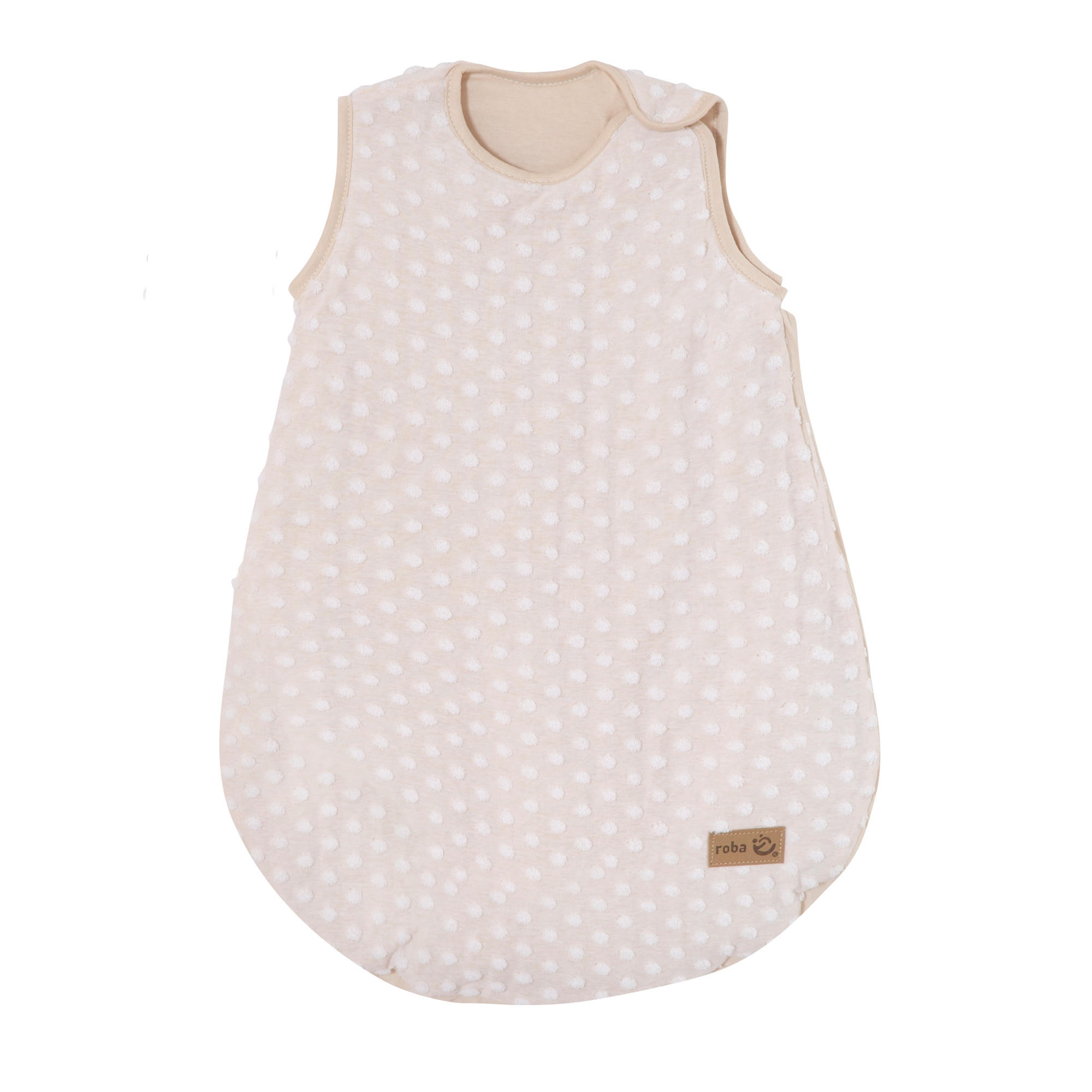 BABYSCHLAFSACK Frosty Almond 70 cm - Beige - Beige, Textil (45/70cm) - Roba