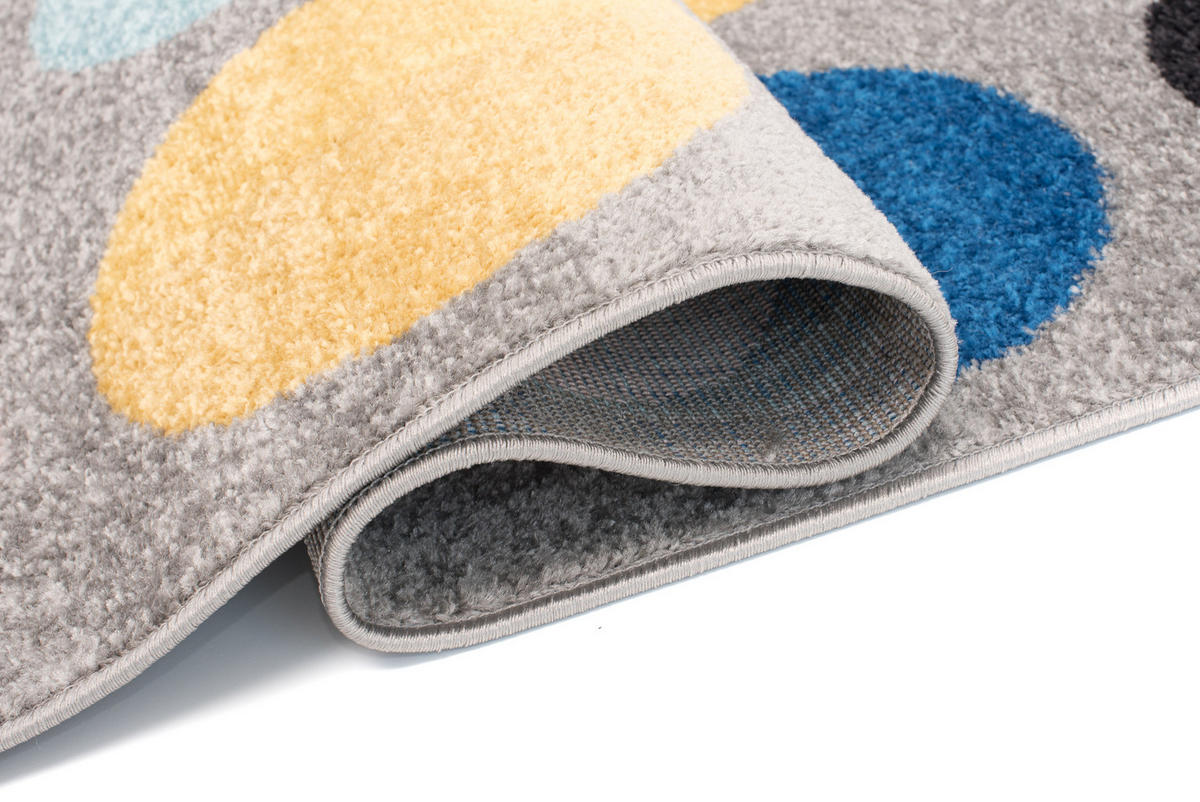 TEPPICH LAZUR Grau 300/400 cm - Multicolor/Grau, Kunststoff (300/400cm) - Tapiso