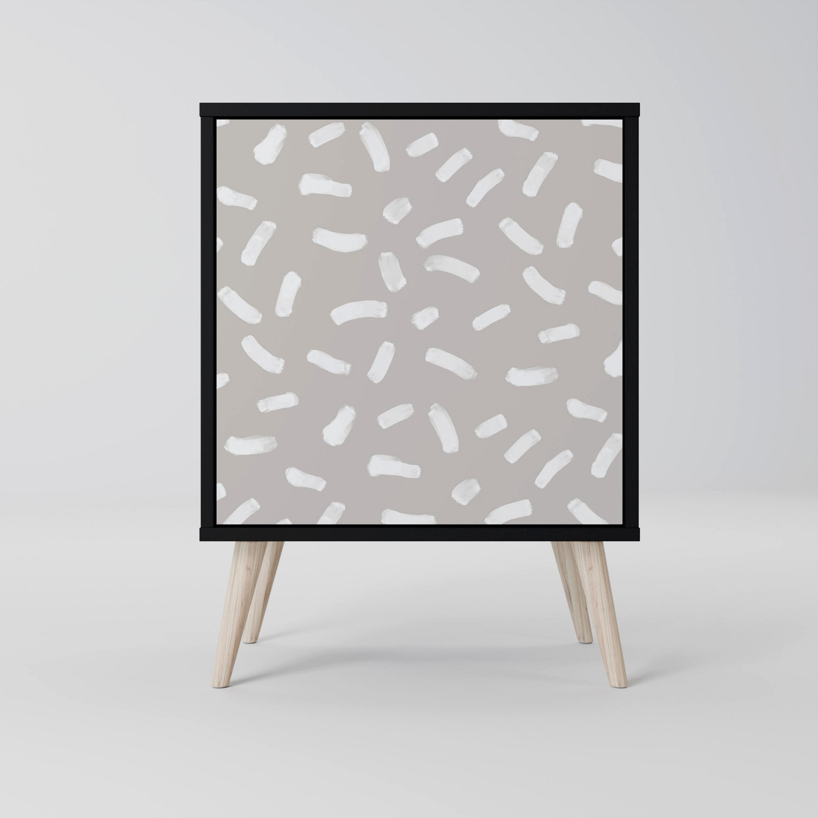 SpaceRebels Sideboard Schwarz 57.5x77.5x42 cm