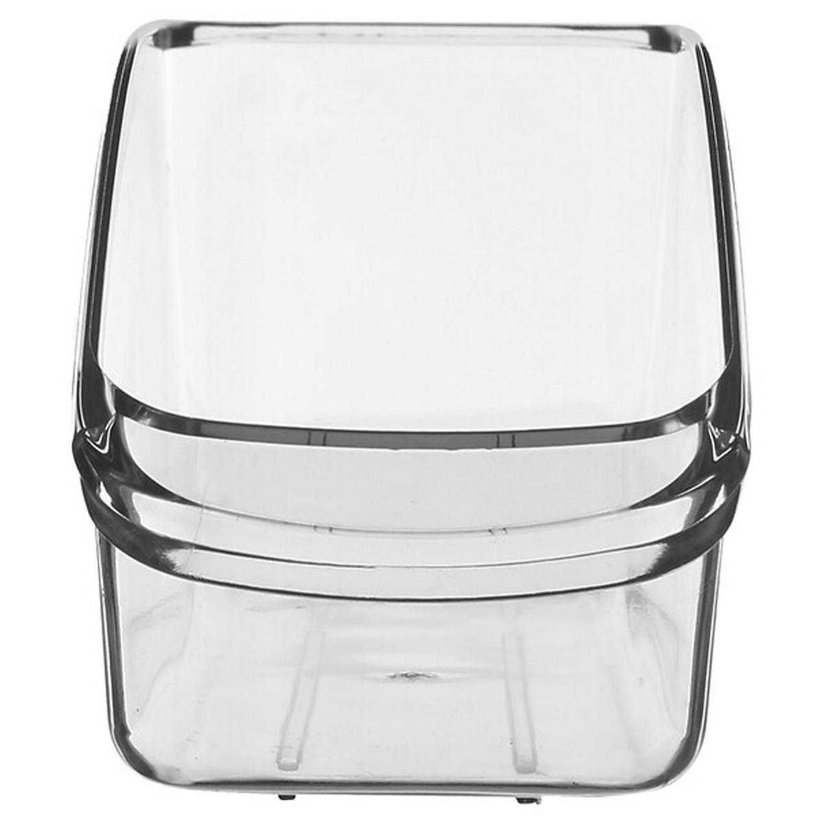 KÜHLSCHRANK-AUFBEWAHRUNGSBOX S, PS-Kunststoff, Transparent - Transparent, Kunststoff (7.4/8/32cm) - 5five Simply Smart