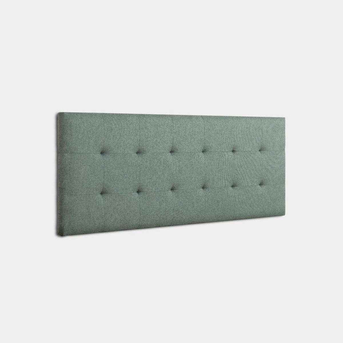 KOPFTEIL DOPPELTES Pier Grün 170 cm x 70 cm - Grün, Textil (170/7cm) - Klast Home