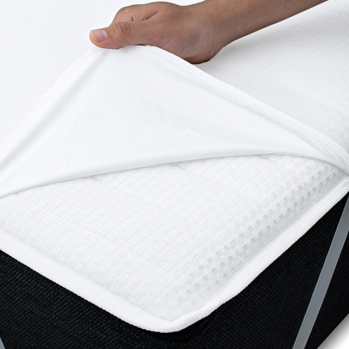 MATRATZENTOPPER wasserdicht und atmungsaktiv 60x120 - Weiß, Textil (60/120cm) - Mister Sandman