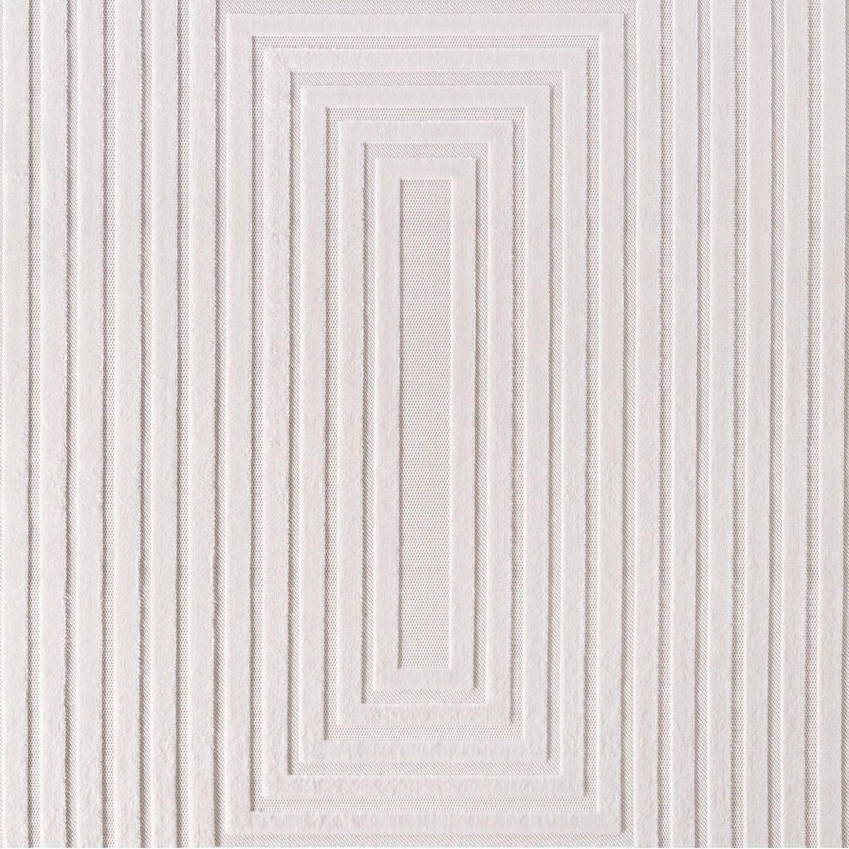 TEPPICH In-/Outdoor Kurzflor 3D-Gitterstruktur Polypropylen Küche Creme Läufer 80x250 - Creme, Textil (80/250cm) - KADIMA DESIGN