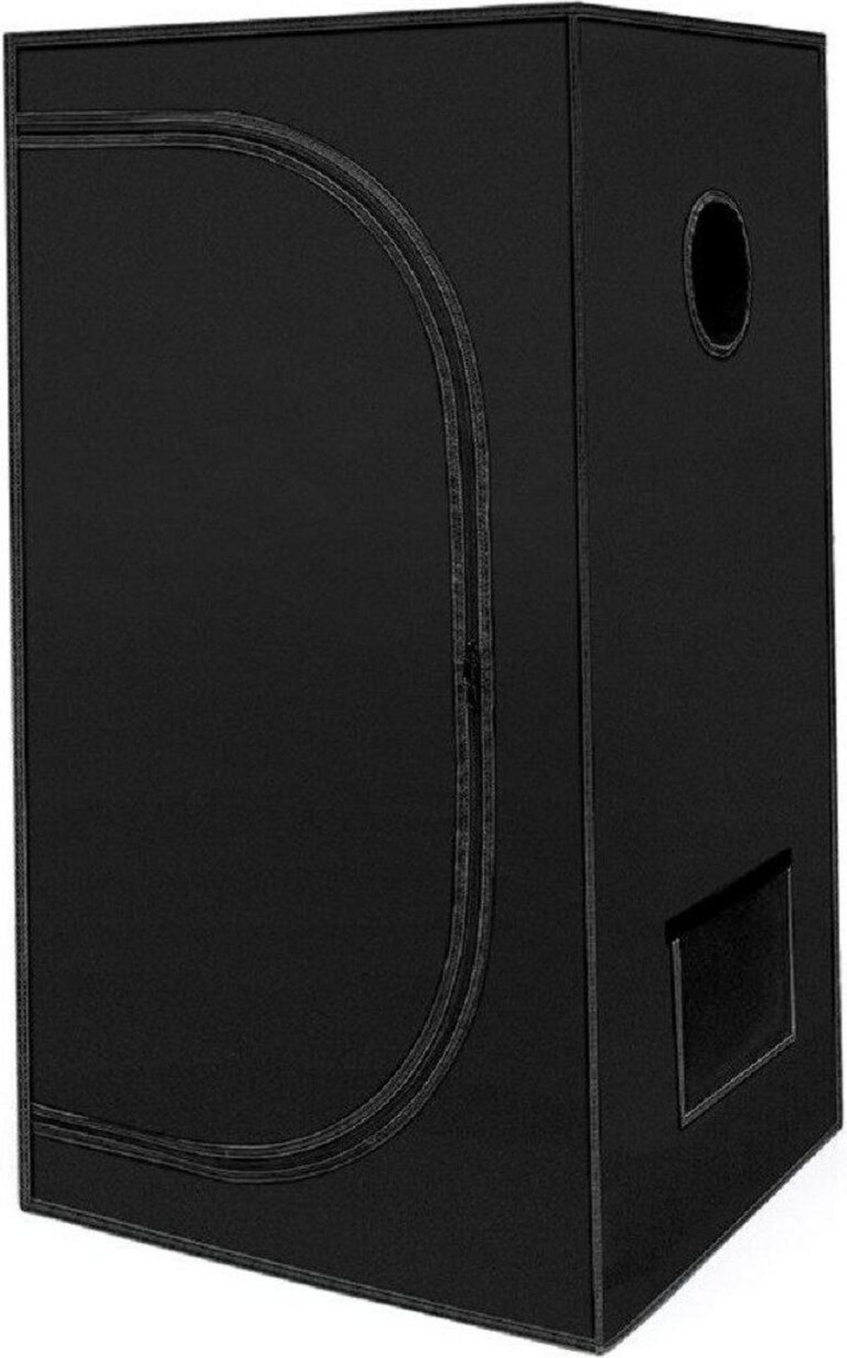 GROWBOX – 120×120×200 cm Growzelt mit Reflektierenden Mylar-Innenwänden, Hydroponik, Abnehmbare Bodenmatte, Tragbar & Wasserdicht - Multicolor, Textil (120/200/120cm) - JUNG