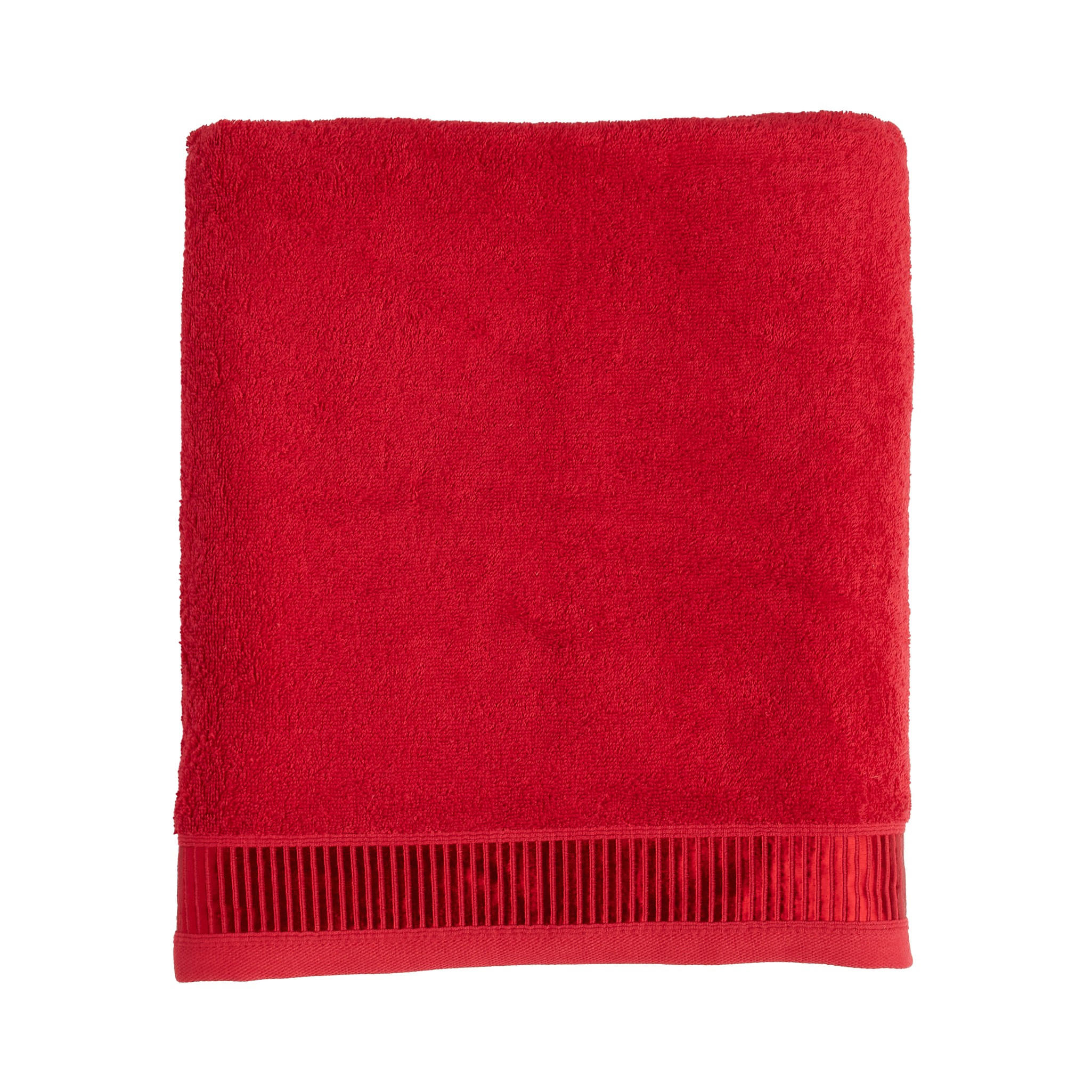 BADETUCH Alicanty - Rot, Textil (100/150cm) - home&you