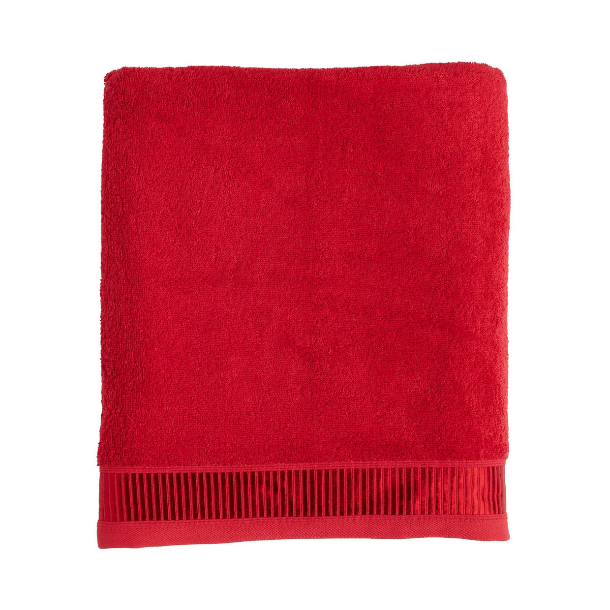 BADETUCH Alicanty - Rot, Textil (100/150cm) - home&you