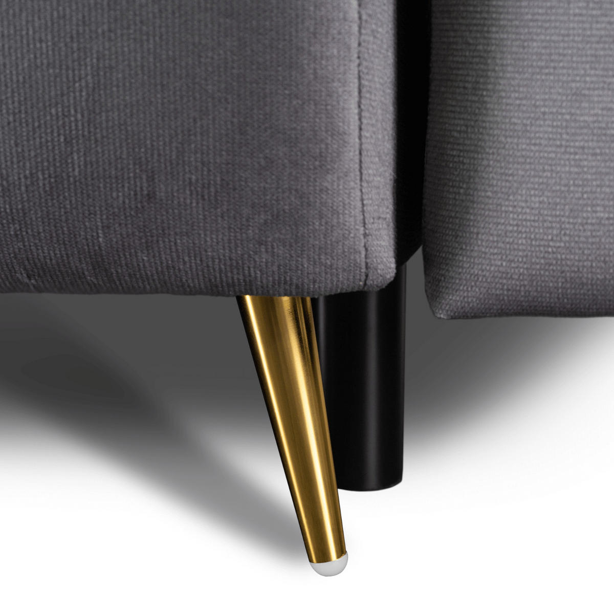 SCHLAFSOFA SEUL ausziehbar Zweisitzer Grau - Grau, Holz/Textil (214/98/102cm) - makarowski meble