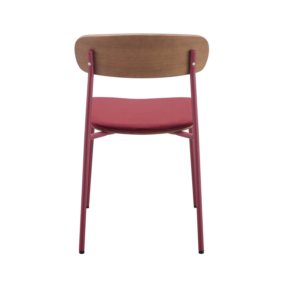 STUHL 2-tlg., Lila - Lila, Holz (46/78/52cm) - Oviala