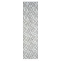 KURZFLOR-TEPPICH Lindo 8875 Beige 80x300 cm - Beige/Grau, Textil (80/300cm) - carpet city