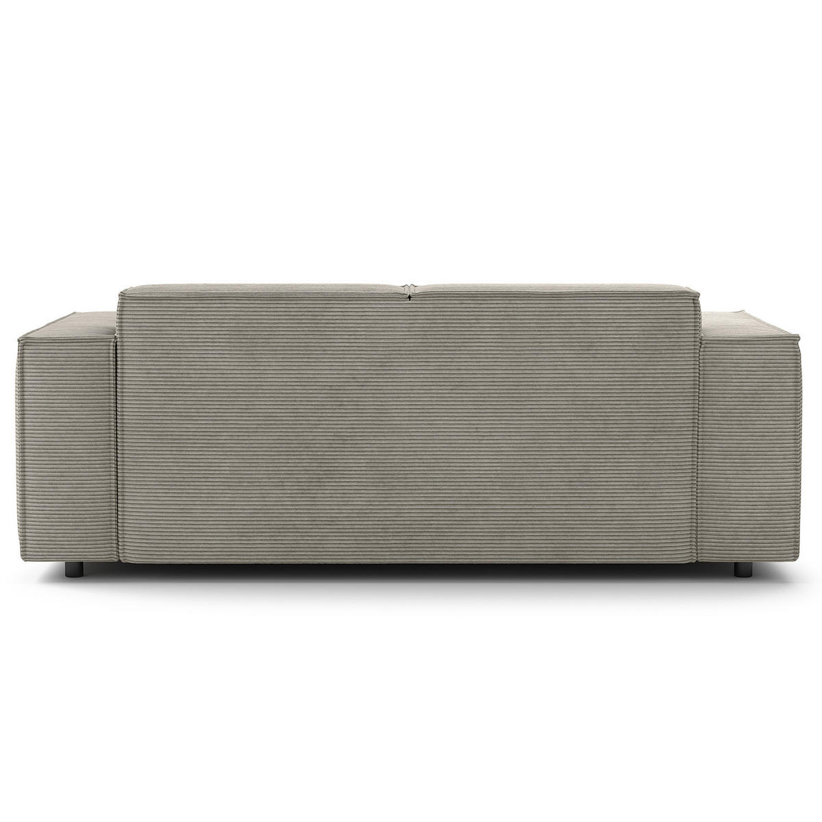 2-SITZER SOFA - Graubraun, Textil (189/70/96cm) - home24