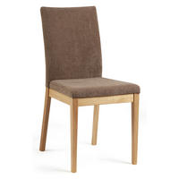 POLSTERSTUHL (2er-Set) Danny Massivholz 45 x 45 x 94 Wildeiche/Braun - Wildeiche/Braun, Kunststoff (45/94/45cm) - 58aufmkessel