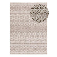 VINTAGE-TEPPICH Beige Element 134/200 cm - Beige, Naturmaterialien/Textil (134/200cm) - Atticgo