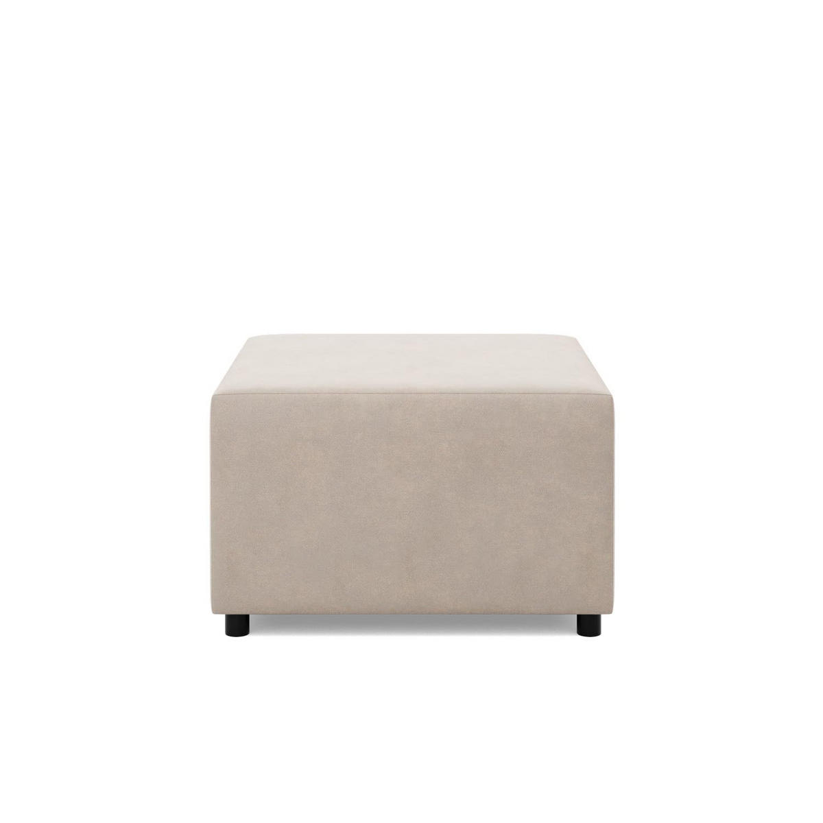 SITZPOUF 70 X 70 NEO, Beige - Beige, Textil (71/40/71cm)
