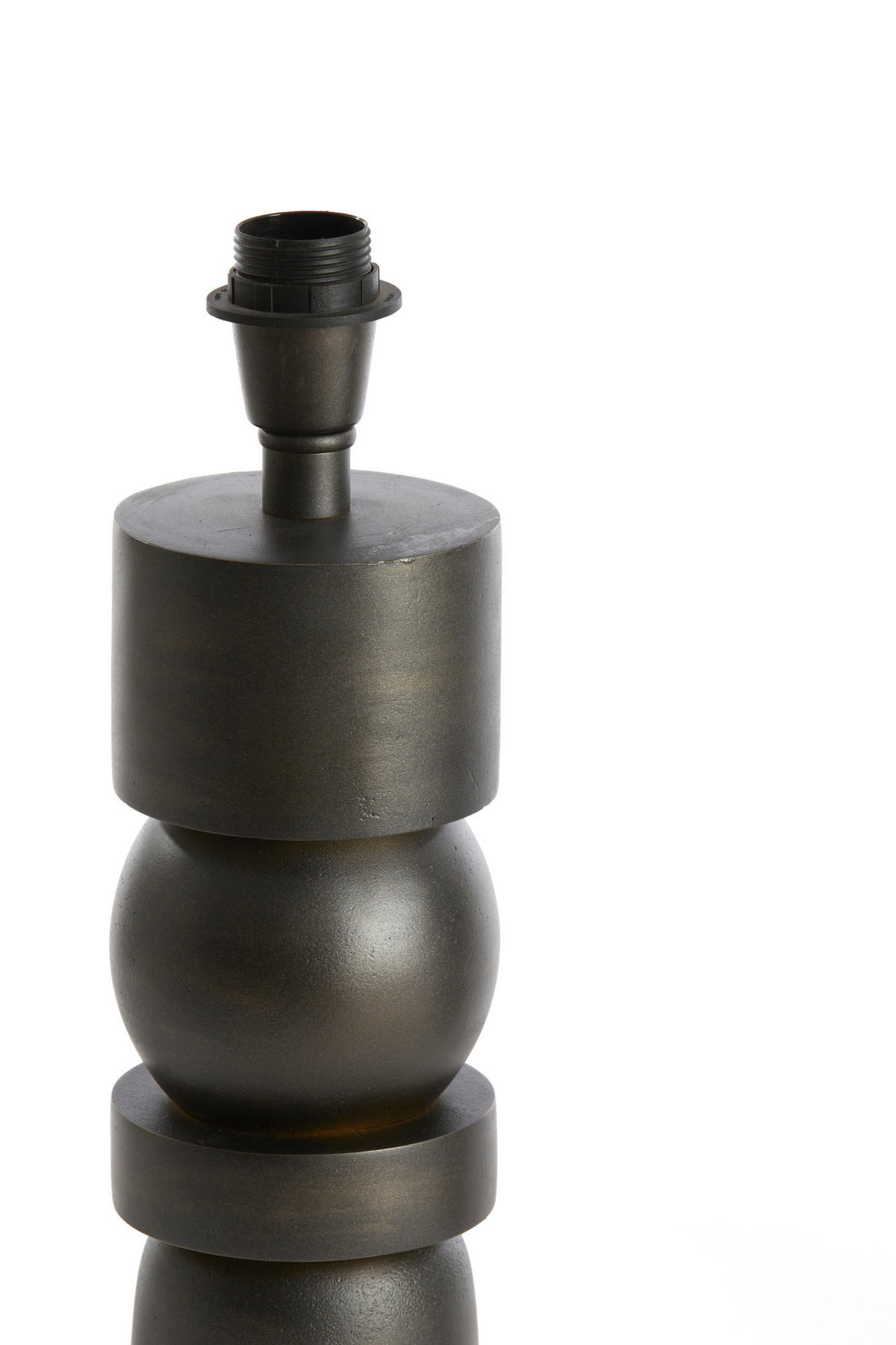 LAMPENFUSS Labis Grau Ø11/37 cm - Grau, Metall (11/11/37cm) - Light & Living