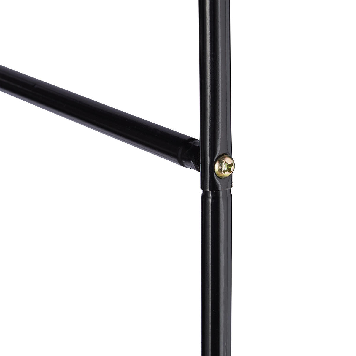 ROSENBOGEN - Schwarz, Metall (140/260/38cm) - Relaxdays