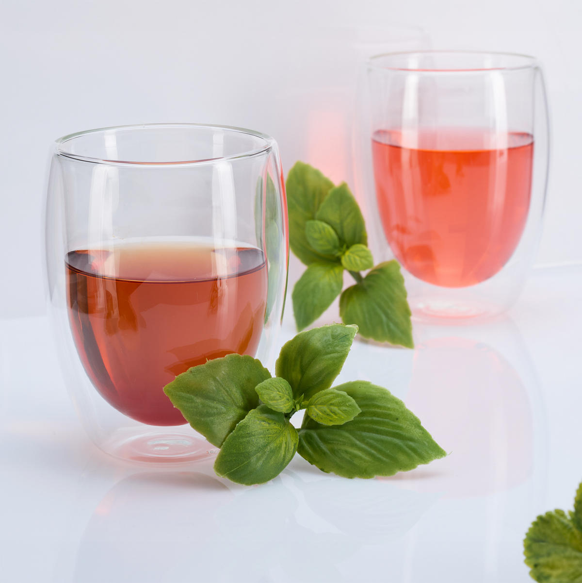 LATTE Macchiato Gläser - Transparent, Glas (9/11/9cm) - Relaxdays