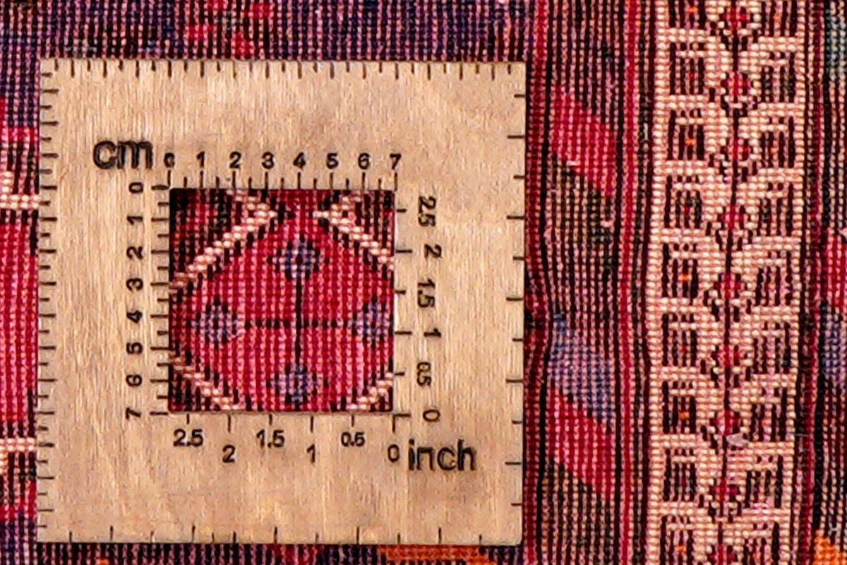 ORIENTTEPPICH handgeknüpft Afshar Blau 233/162 cm Schurwolle - Blau, Textil (162/233cm) - Looma