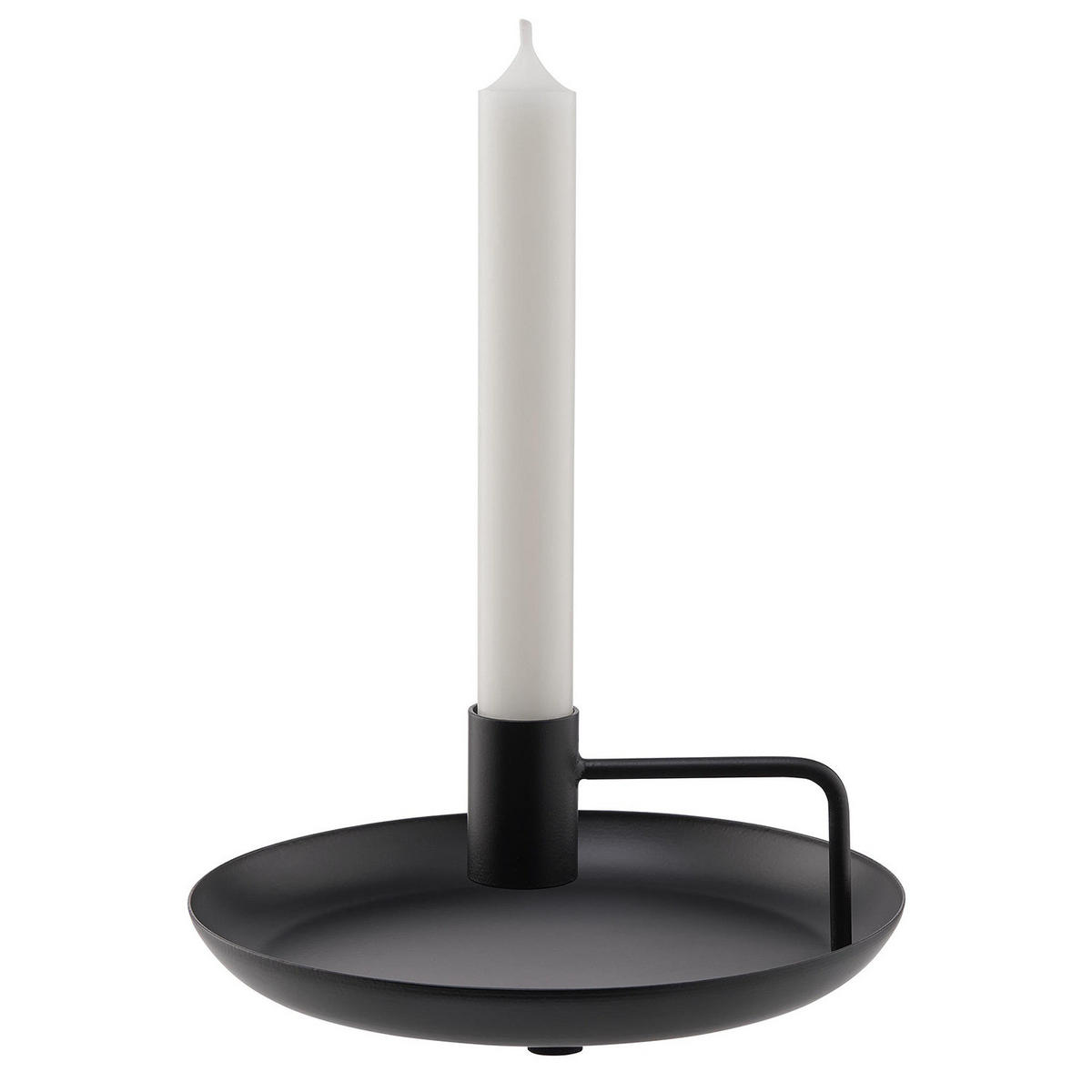 KERZENHALTER Highlight - Schwarz, Metall (17/6/17cm) - Butlers