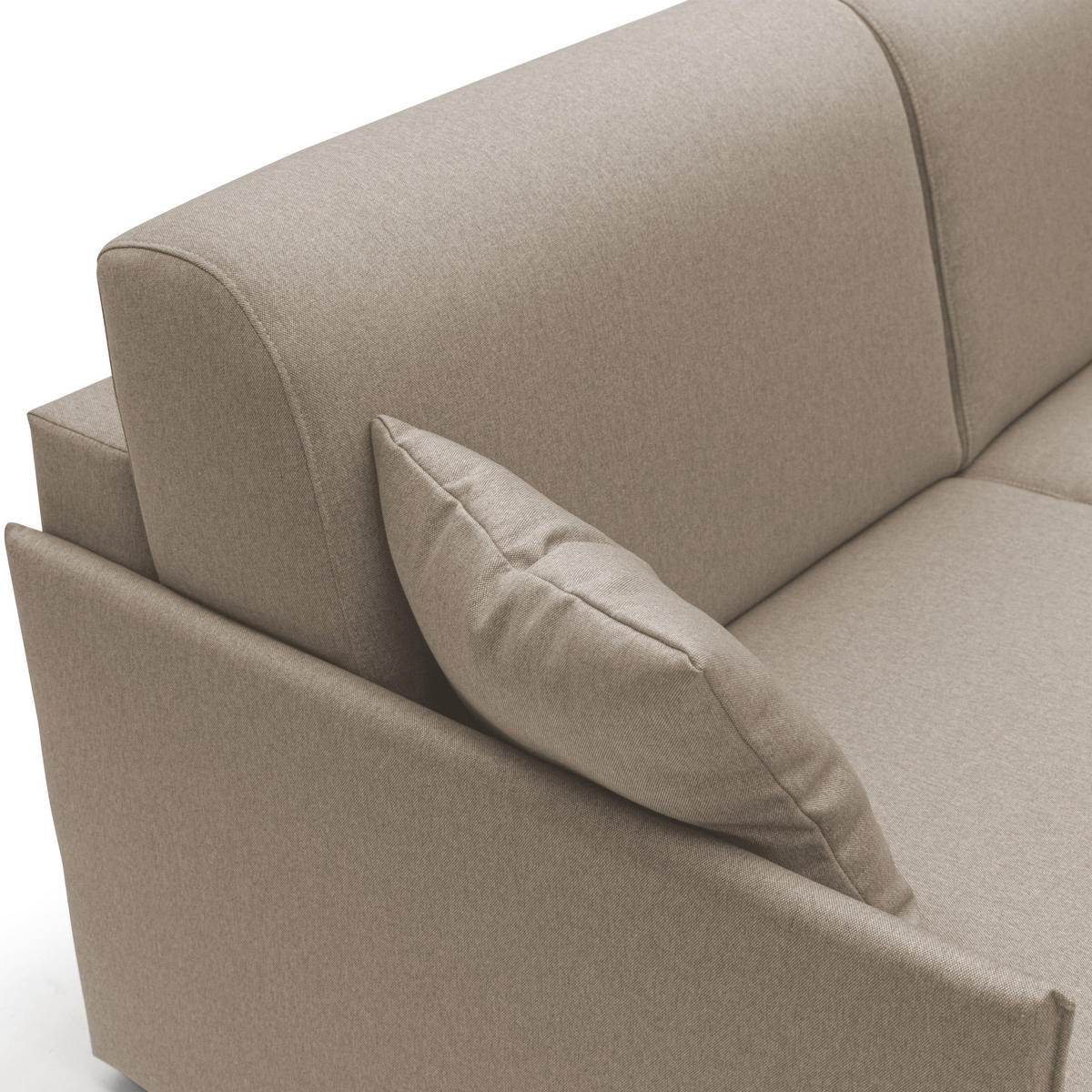 SCHLAFSOFA Evans - Beige, Textil (149/90/96cm) - Divani.store