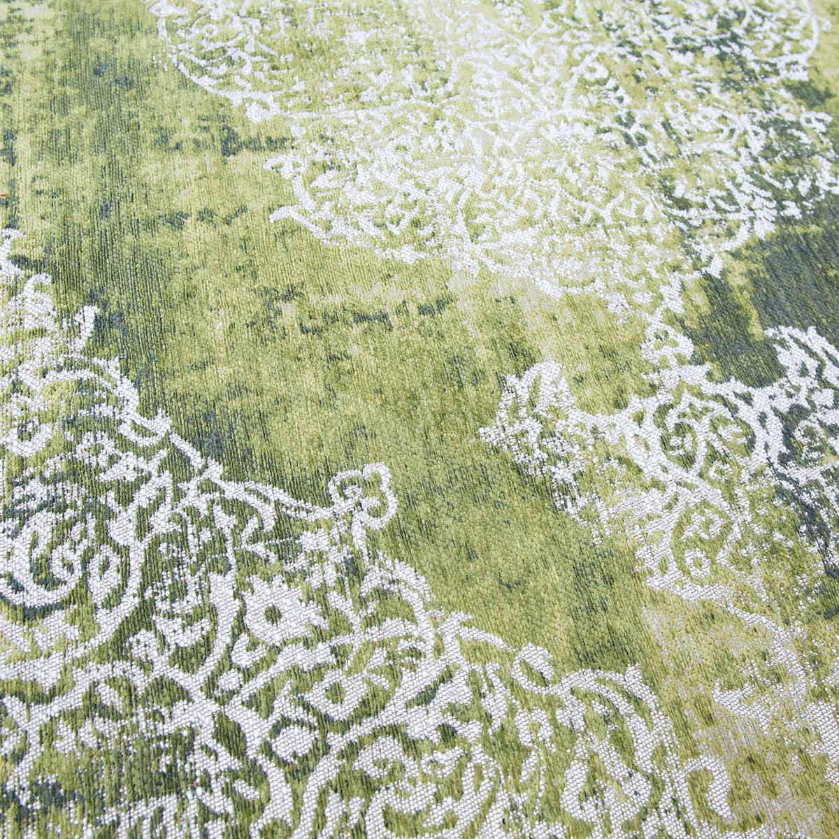 TEPPICH Flachgewebe BOTANY Grün 240 x 340 cm - Grün, Textil (240/340cm) - Novatrend