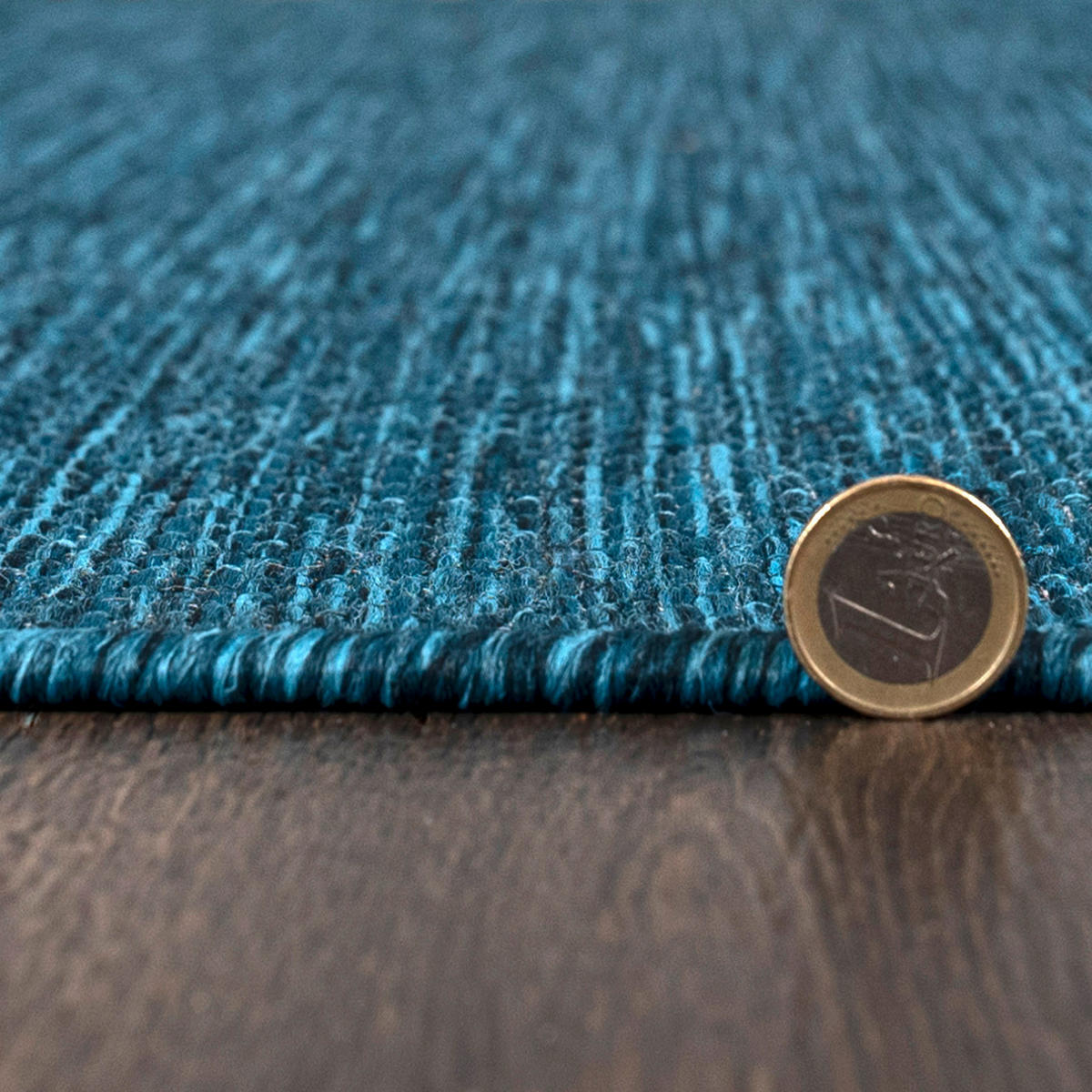 TEPPICH Blau - 240 x 330 cm - Türkis/Blau, Textil (240/330cm) - Mazovia