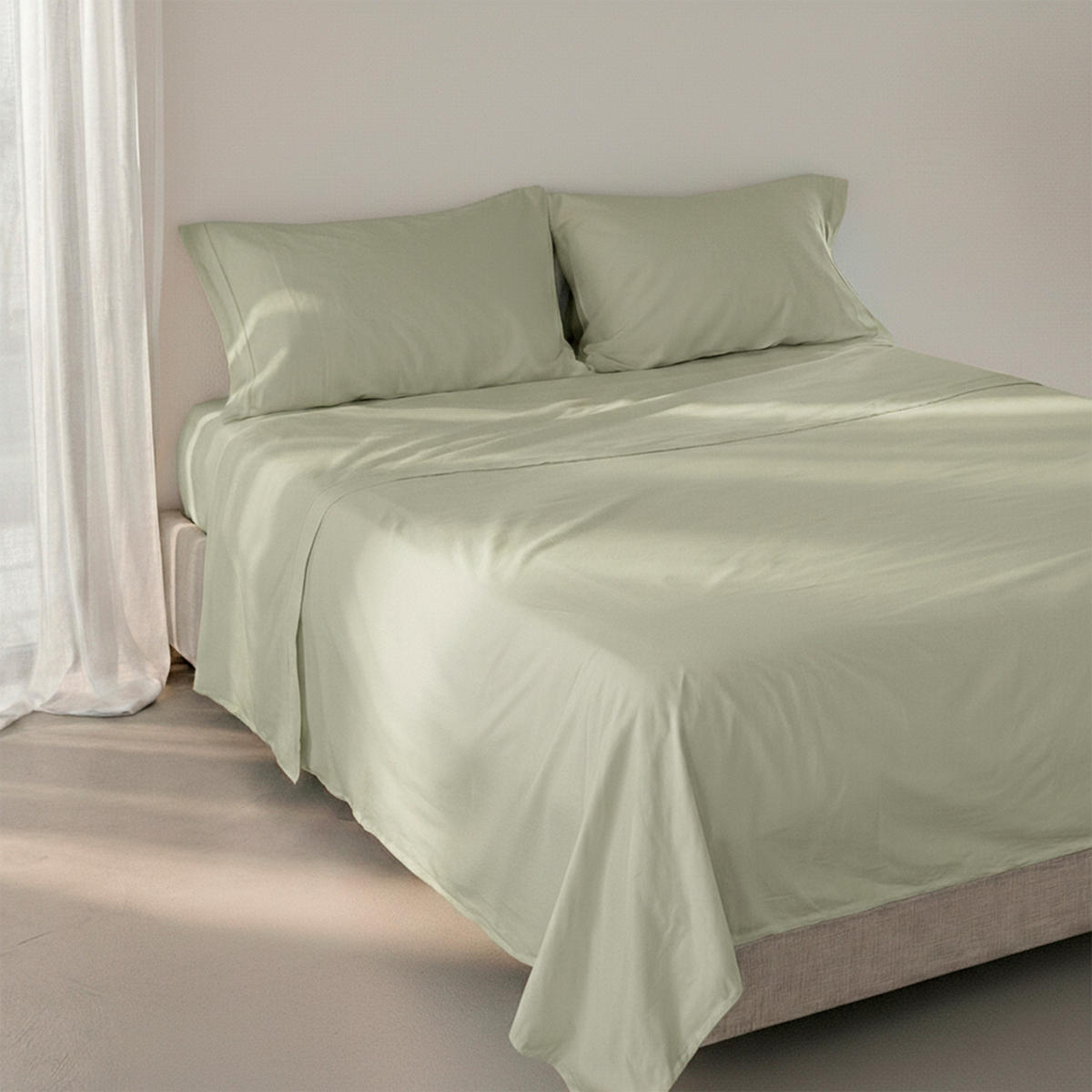 OBERBETTLAKEN basic 260x270 cm beige - Beige, Textil (260/270cm) - Happy Friday