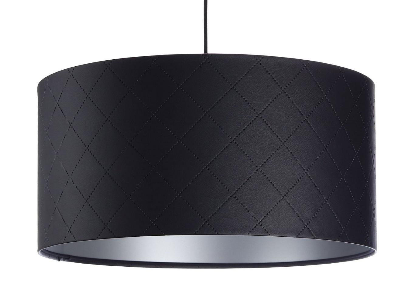 HÄNGELEUCHTE Schwarz 60/30 cm - Silberfarben/Schwarz, Kunststoff (60/1.1/30cm) - ONZENO