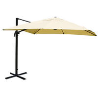 AMPELSCHIRM I Cremeweiß 300/300 cm - Weiß, Textil (360/300cm) - MCW