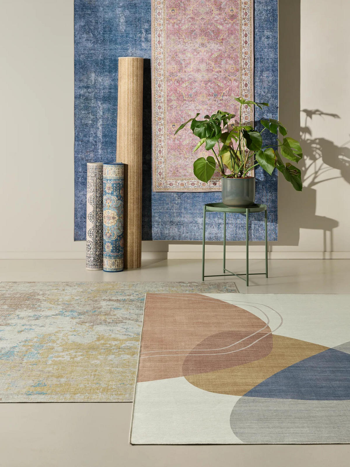 TEPPICH Laury Grau 200x300 cm - Grau, Textil (200/300cm) - benuta Pop