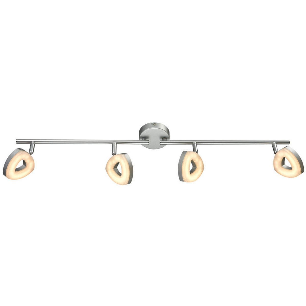 LED DECKENLEUCHTE MICON Silber Metall - Silberfarben, Metall (78/18/18cm) - Esto