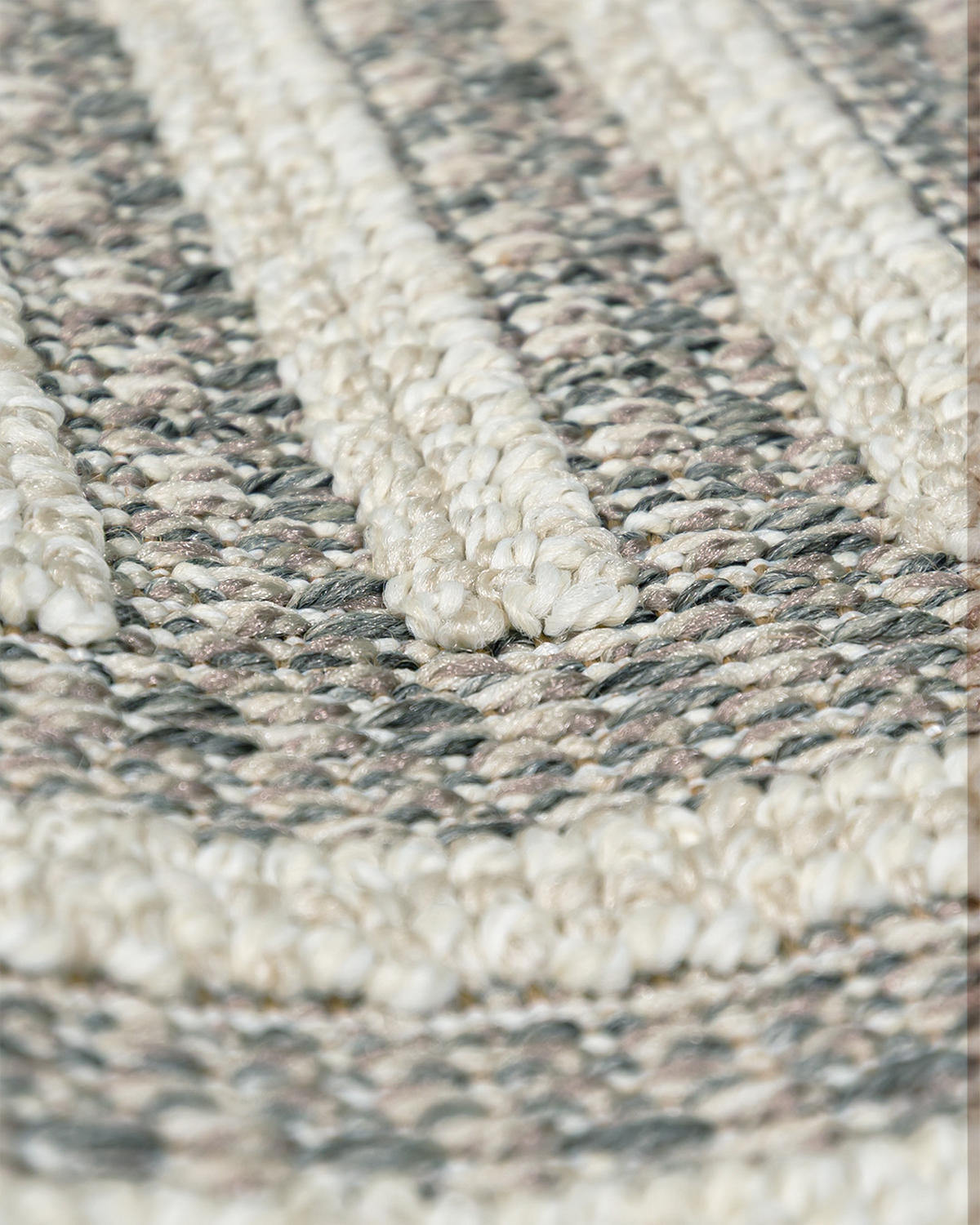 TEPPICH In-& Outdoor Cangas Polen Mazovia 120x170cm Beige Braun Abstrakt Kurzflor - Braun, Textil (120/170cm) - Mazovia