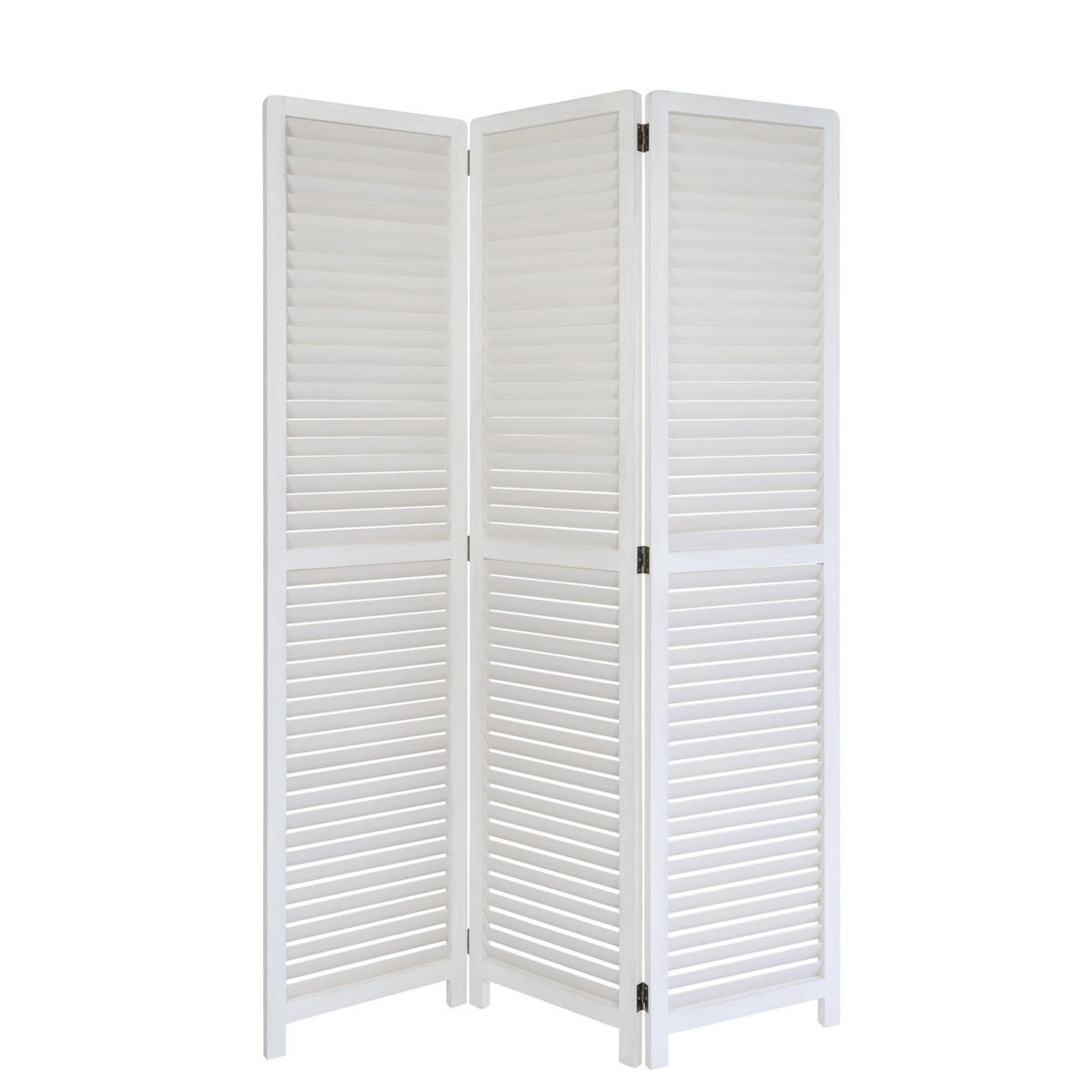 PARAVENT 120/170 cm Weiß - Weiß, Holz (120/170/2cm) - Homestyle4u