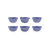 SCHALEN Pattern Ø12cm - 6er-Set - Dunkelblau - Blau, Keramik (12cm) - Björn