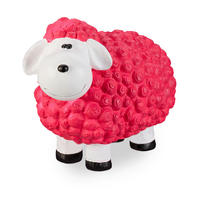 GARTENFIGUR Schaf - Multicolor, Keramik (24/33/44cm) - Relaxdays