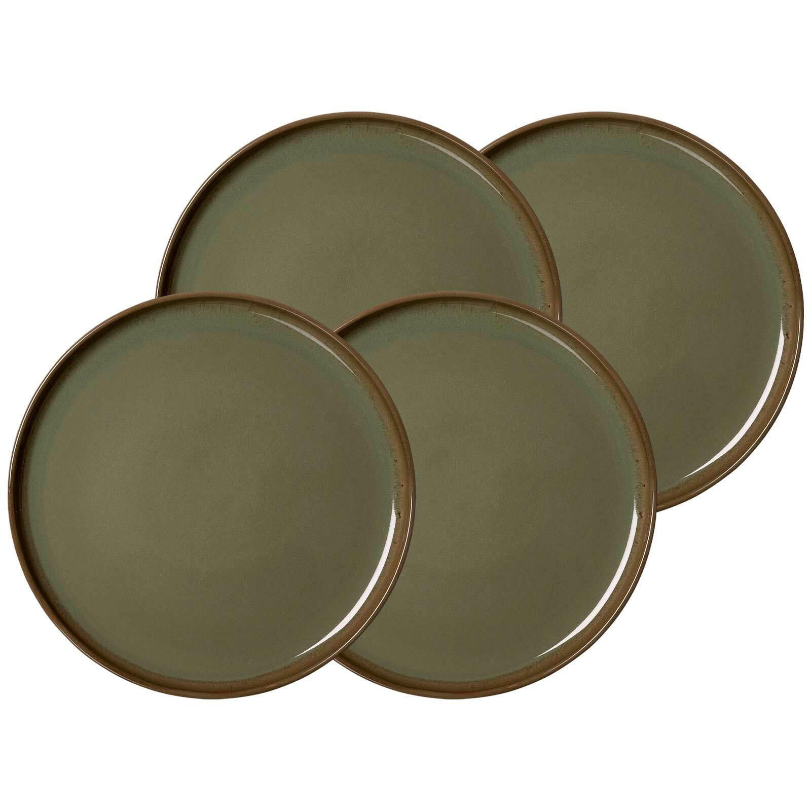 SPEISETELLER Malaga Grün ø 27,5 cm 4er Set - Grün, Keramik (27.5cm) - Ritzenhoff Breker