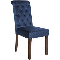 ESSZIMMERSTUHL Lisburn 98x45x63 cm blau - Blau, Textil (45/98/63cm) - furnicato